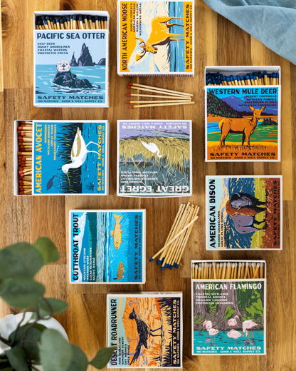 Cutthroat Trout Cabin Matches