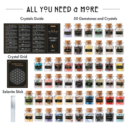 50 PCS Gemstone Kit