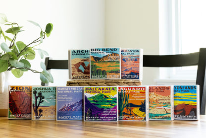 Arches Vintage National Park Cabin Matches