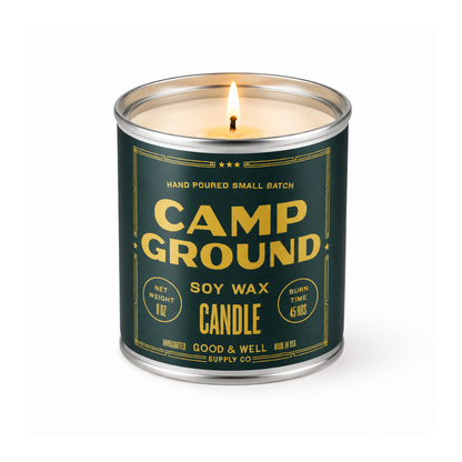 Camp Ground Soy Candle