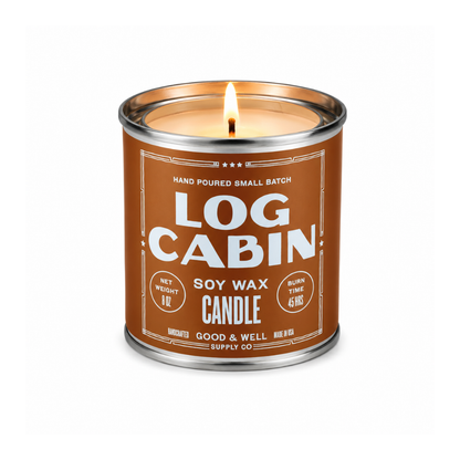 Log Cabin Soy Candle
